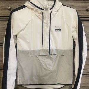 Pink Fleece Lined Rain Coat. Size XS/S